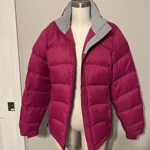 LL Bean Pink Puffer Jacket. Fully lined. Great condition
